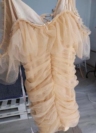 Платье с драпировкой от missguided8 фото
