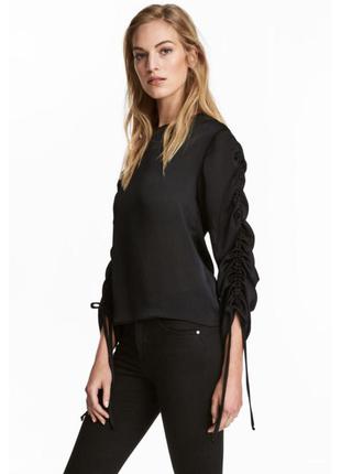 Блуза блузка з кулисками ✨h&m✨ жата блуза