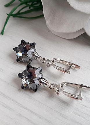Сережки swarovski 2