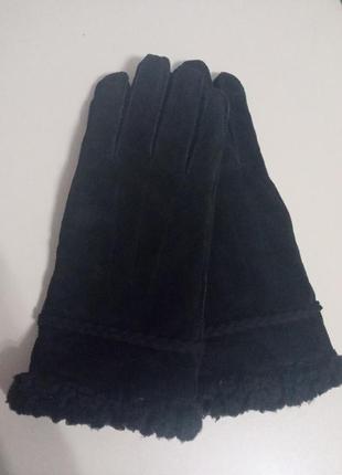 Рукавиці замша