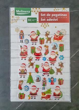 3d новогодние наклейки☃️🎅