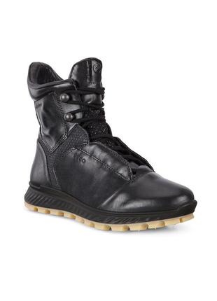 Женские ботинки ecco 36р. оригинал. черные. кожа. демисезон. gore-tex9 фото