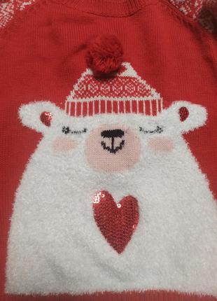 Светрик для дівчинки m&s 5