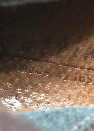 Ботинки кожа замша сапоги gattino италия р.36/35,5 ст.23-23,5см5 фото