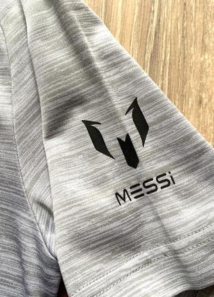 Подростковая спортивная футболка adidas messi6 фото