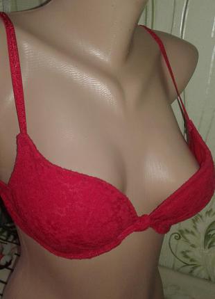 Червоний бюстик з пушом 80 в