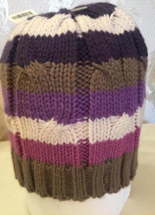 Шапка вязаная одинарная размер  50  54