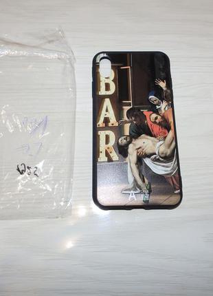 Чехол art case iphone xs max bar2 фото