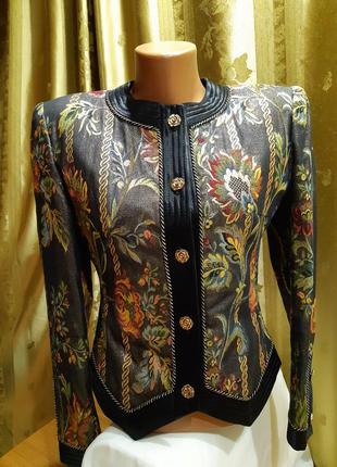 Розкішний, ефектний, піджак від знаменитого дизайнера / david molho/paris/ексклюзив/франція