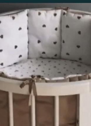 Бортики в ліжечко