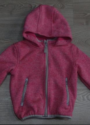 Kiki&koko кофта на флісі на вік 2-3р.