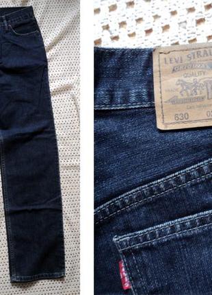 Щільні джинси levis 630 w31 l34, туреччина, демисезон, 100% бавовна3 фото