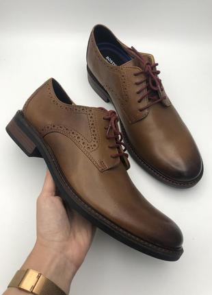 Дербі clarks bostonian maxton plain toe derby 26136695 оригінал