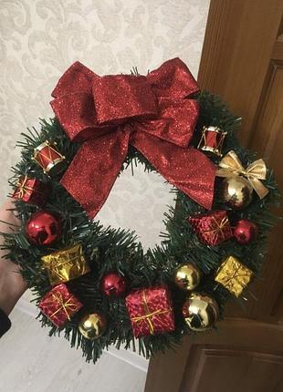 Новорічний віночок різдво
