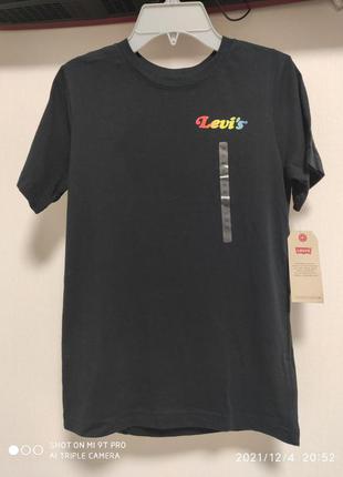 Футболка levis рр.10-12лет \140-152 см.