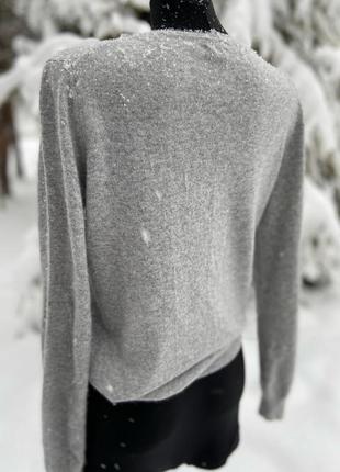 Фирменный стильный качественный натуральный шерстяной свитер кардиган4 фото
