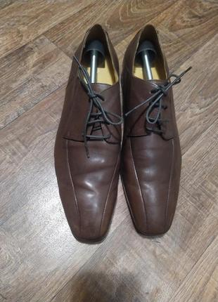 Мужские классические туфли geox1 фото