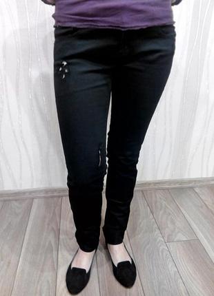 Чёрные джинсы zara1 фото