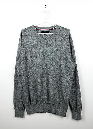 Коттоновый свитер tommy hilfiger