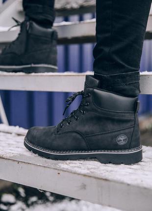 Теплі зимові черевики timb grey 28см стелька зимние ботинки