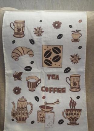 Кухонные полотенца, размер 60*40, махровые, хлопковые