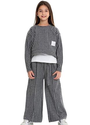 Моднявий костюмчик трійка для дівчинки