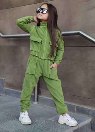 Стильний костюм для дівчинки