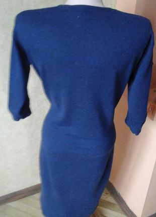 Синє трикотажне плаття фірми monsoon3 фото