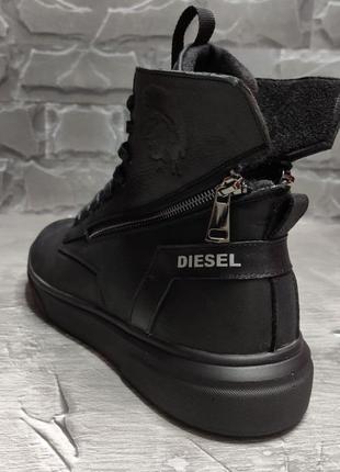 Чоловічі зимові черевики diesel / чоловічі черевики6 фото