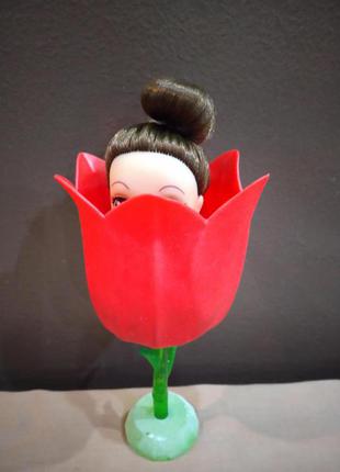 Кукла цветочный сюрприз flower surprise doll из ароматного цветка она превращается в красивую куклу2 фото
