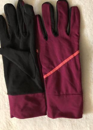 Сенсорные перчатки утепленные флисовые спортивные перчатки1 фото