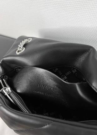 Женская брендовая шикарная черная стильная сумочка известный бренд жіноча розкішна чорна модна сумка9 фото