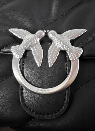 Женская брендовая шикарная черная стильная сумочка известный бренд жіноча розкішна чорна модна сумка7 фото