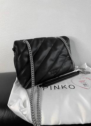 Женская брендовая шикарная черная стильная сумочка известный бренд жіноча розкішна чорна модна сумка8 фото