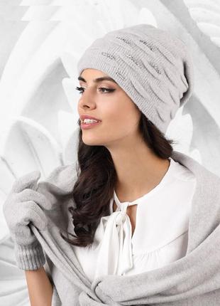 Двойная шапка kamea "савона" (savona) - 18.33 рыжий