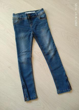 Джинсы, штаны denim co, 7-8 лет