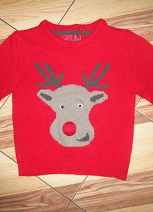 Свитер новогодний