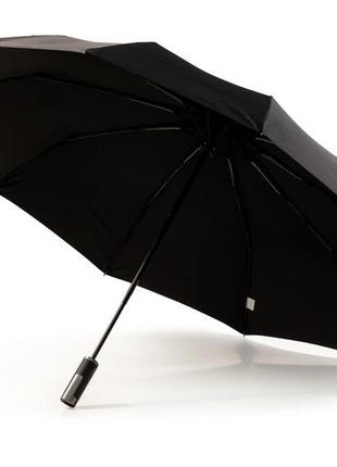 Брендовий парасолька krago ring повний автомат 10 спиць 115см чорний