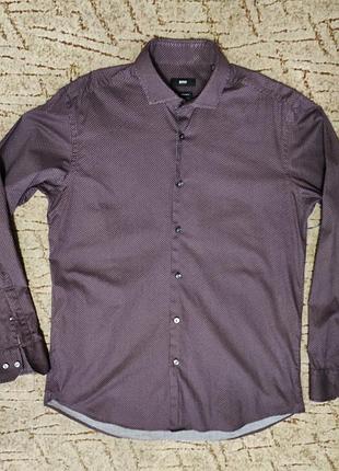Фирменная рубашка hugo boss, оригинал!