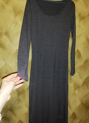Платье длинное, базовое 7