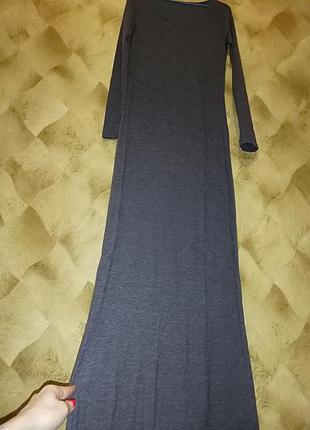 Платье длинное, базовое 2