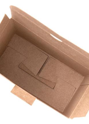 Пакувальна коробка для ременів з щільного картону 15312 shvigel крафтовий3 фото