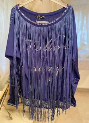 Нарядный блузон ,пуледро