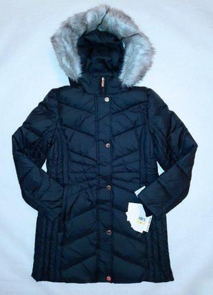 Зимнее пальто куртка на пуху anne klein размер m3 фото