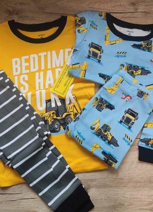 Набор хлопковых пижам для мальчика carters