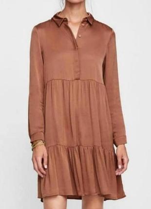 Красивое платье с волнами zara 2