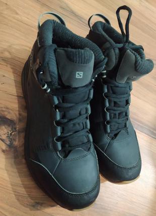 Термоботинки трекінгові зимові salomon kaipo cs wp 2 404717 сlimaterm waterproof2 фото