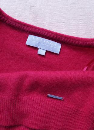 In linea  пуловер джемпер 100% кашемир ворс пушистый средней длины2 фото