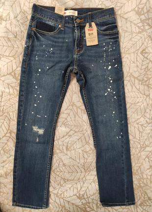 Джинси levis 511 slim оригінал р.14(27/27)