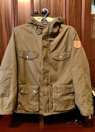 !!!обмен!!! зимняя куртка fjallraven greenland jacket